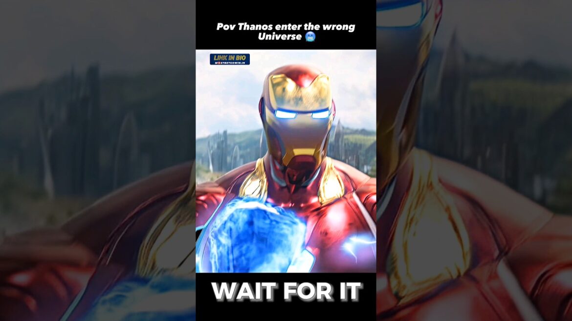 Surprise! Marvel short video “THANOS TRAVEL MULTIVERSE” has been released!