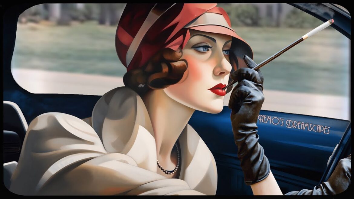 “Old Money Vibes” series: Car journey (cars running on the road to BGM) ASMR