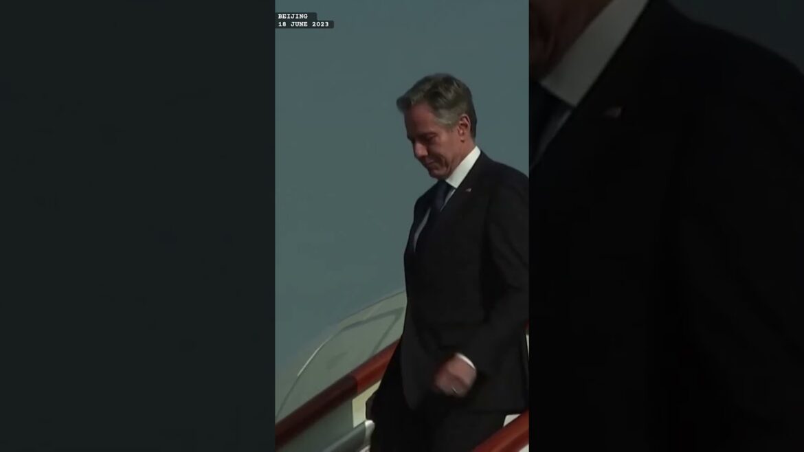 Secretary of State Brinken started visiting China! Expectations are high for the first time in the United States for the first time in five years.