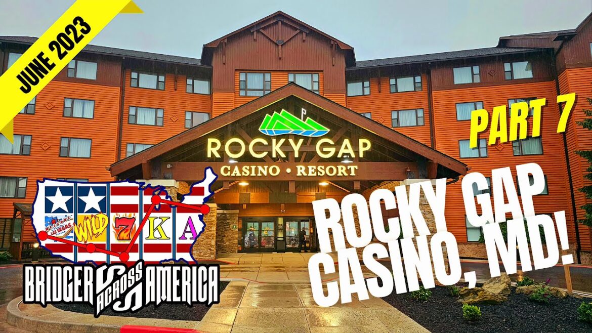 Casino Road Trip from East Coast to the West Coast (June 2023) Part 7: Rocky Gap Casino Maryland