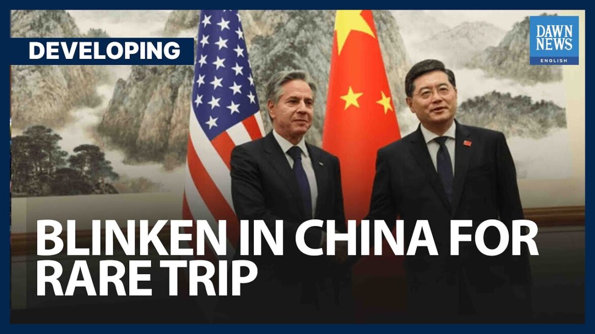 Antony Brinken gives hopes for visiting China! Promotion is expected
