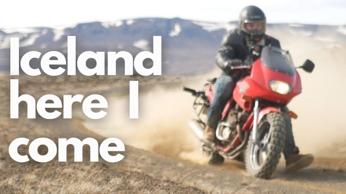 Iceland travel episode 1: 500  500 Run off -road tires! (Yamaha XJ 600)