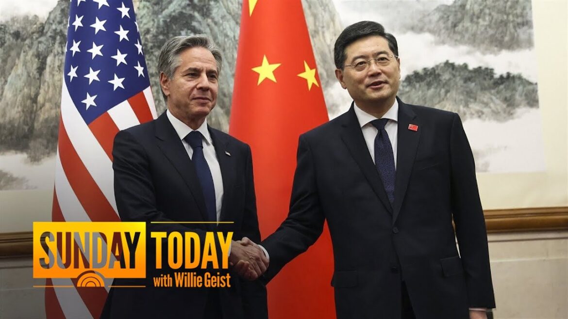Secretary of State Brinken aims to improve US -China relations by visiting China!