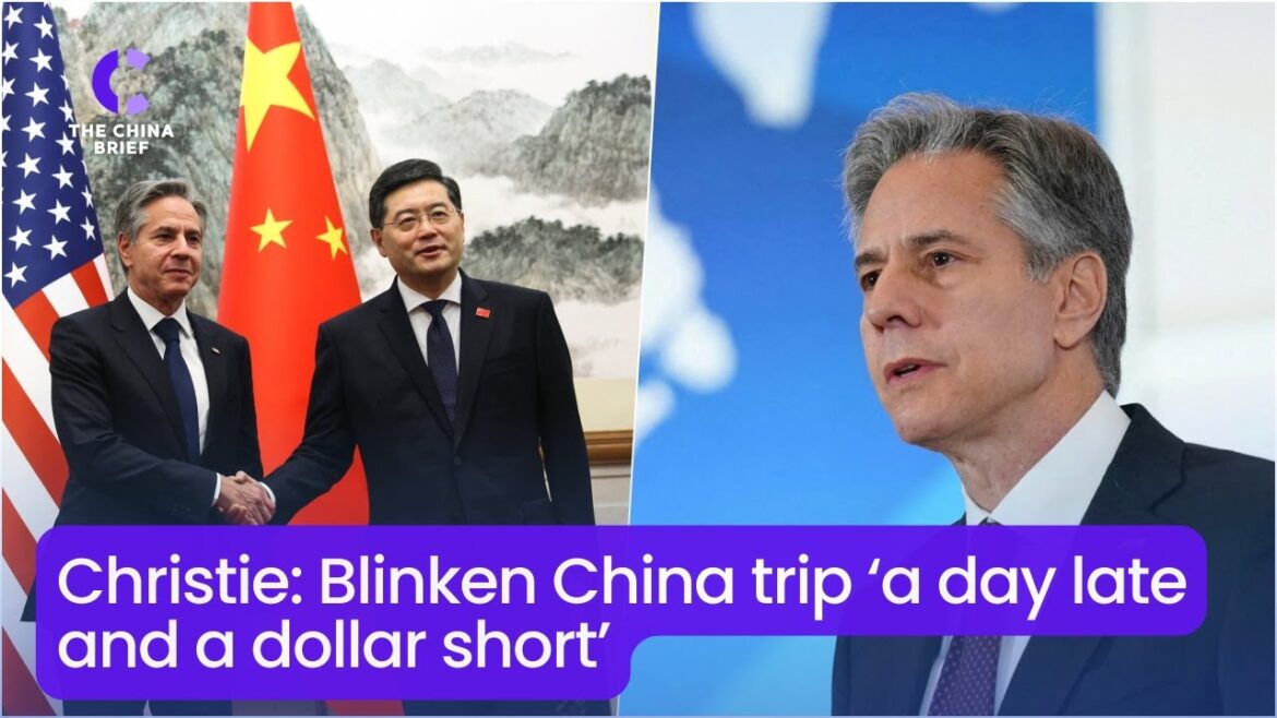 Cristy’s objection to Brinken’s visit to China! I China Brief (20230619)