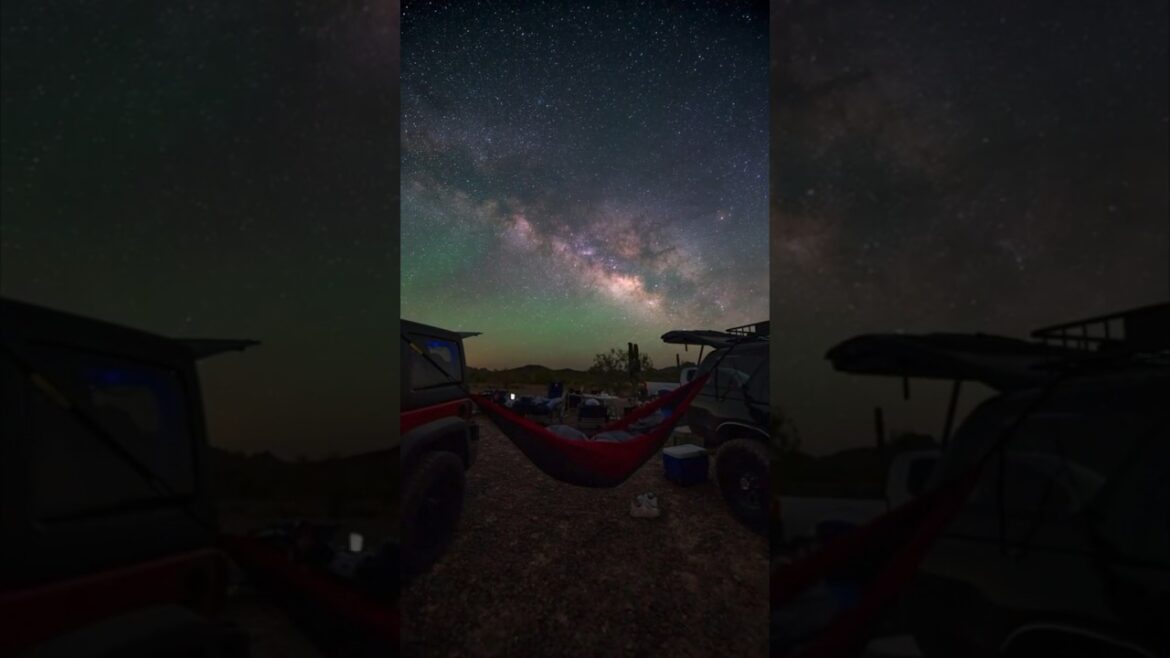 I was surprised when I introduced my friend the Milky Way during the camp.