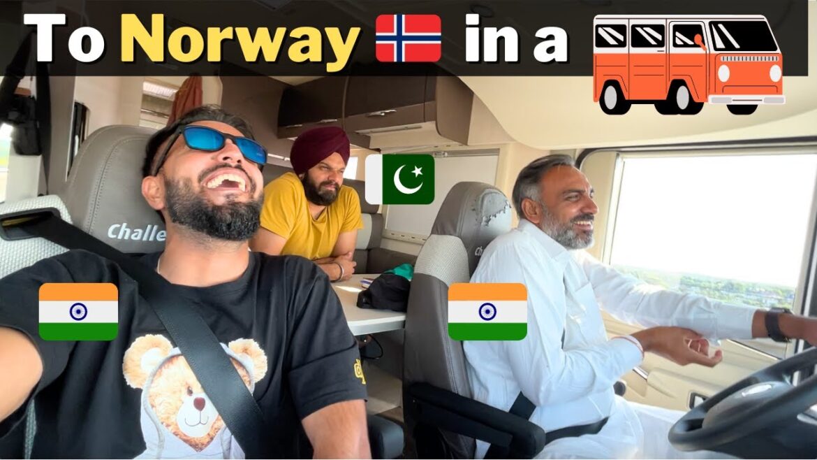 Norwegian trip started with Saldal Ji and @ohisaabi in Pakistan | Motor Home trip