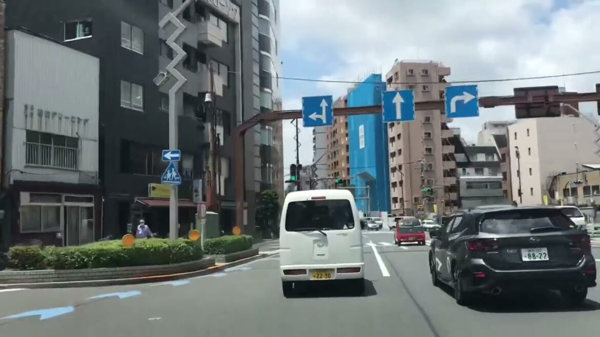Drive on Kuramae Street Sumida -ku Tokyo! A journey with plenty of Japan’s charm