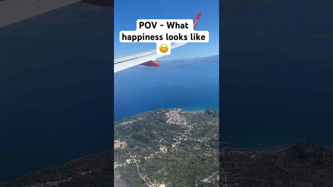 Happiness shaped on a Greek trip #Greece #Joy #Sea #BEACH #BLUEWATER #Youtubeshorts #HAPPY