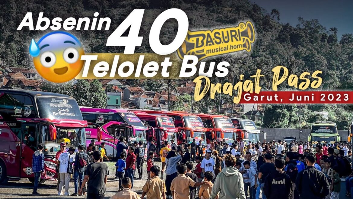 Berbagai Macam Telolet Bus Semua ADA DISINI !! TRIP MANIA DRAJAT PASSS GARUT