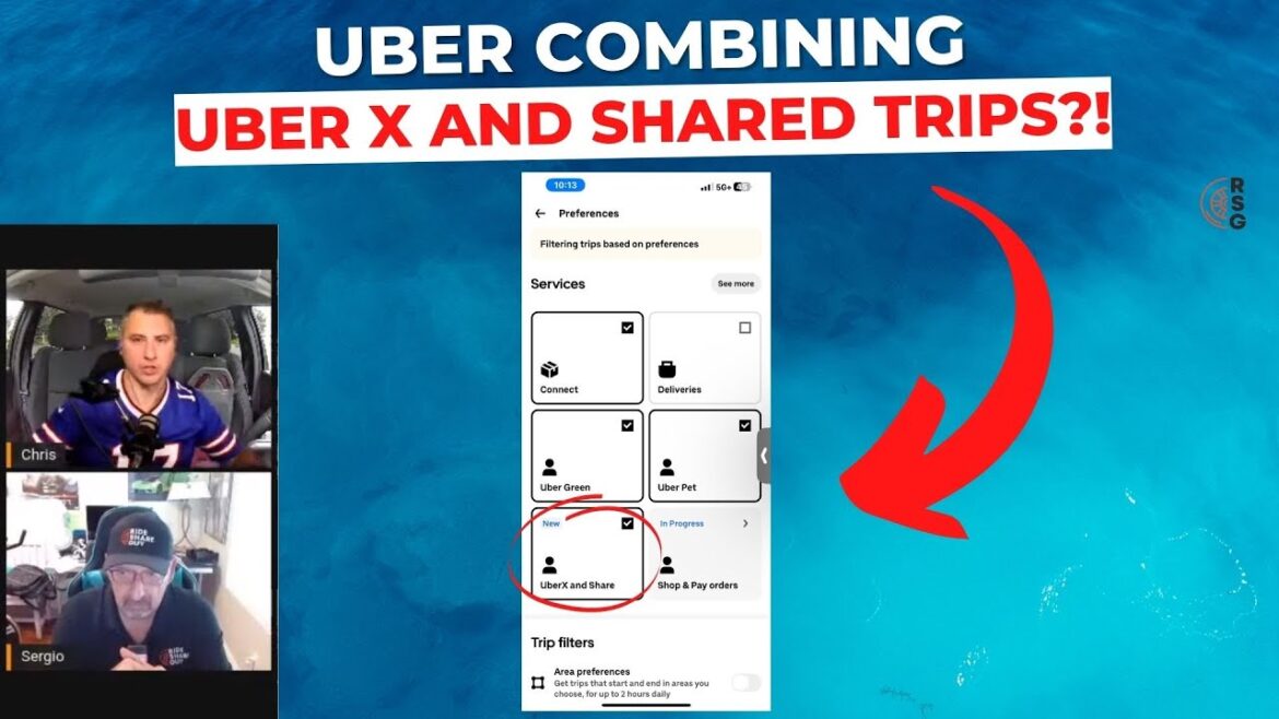 Uber launches a shared trip with Uberx on the bundle!
