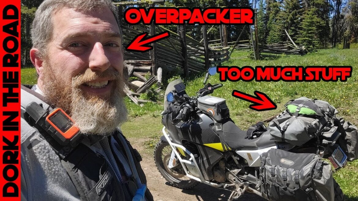 The seven things I am doing on the second BDR style motorcycle camp trip