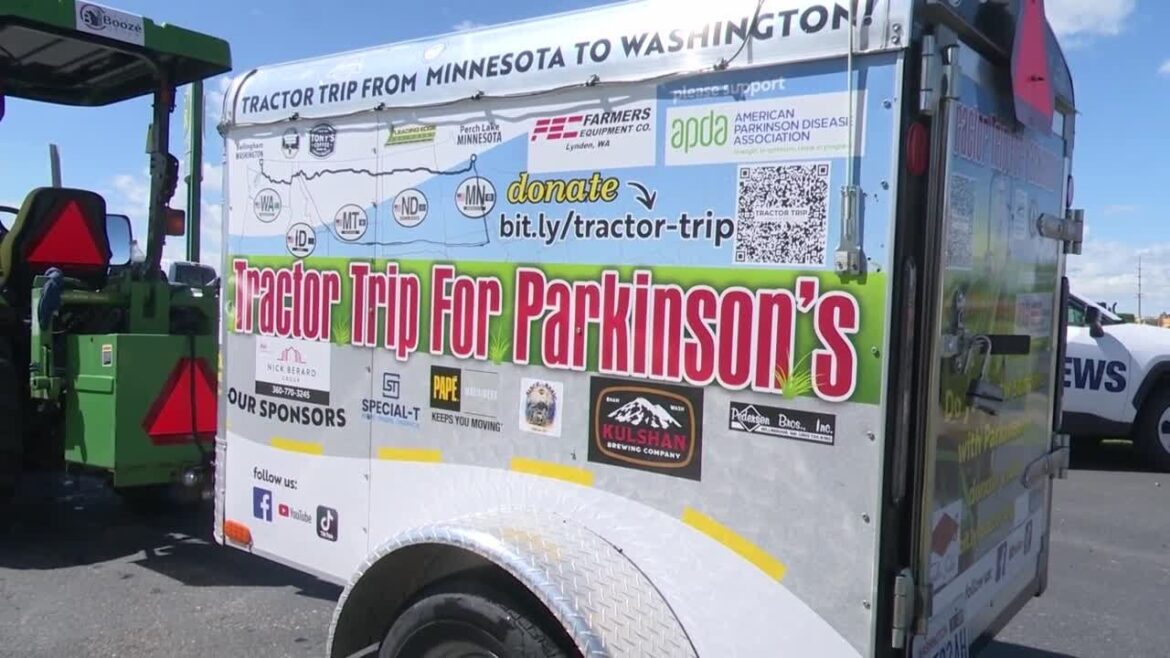 A man traveling in five states to raise Parkinson’s disease go forward after overcoming difficulties