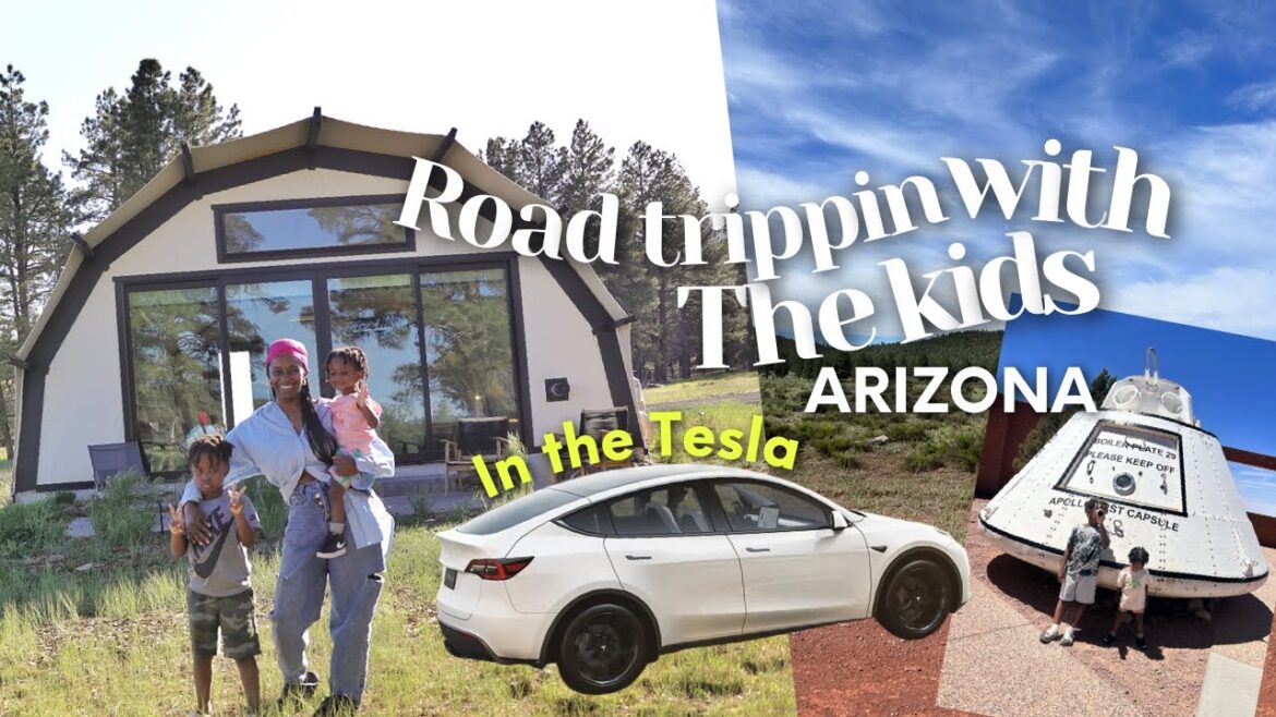 Road Trip VLOG: Gramping Bearizona Meteor Crater