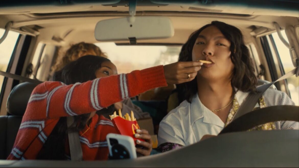 McDonald’s on the road trip is the best!