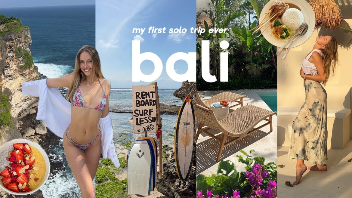 The first trip alone! | Urwatts Bali: Surfing Learn how to spend alone