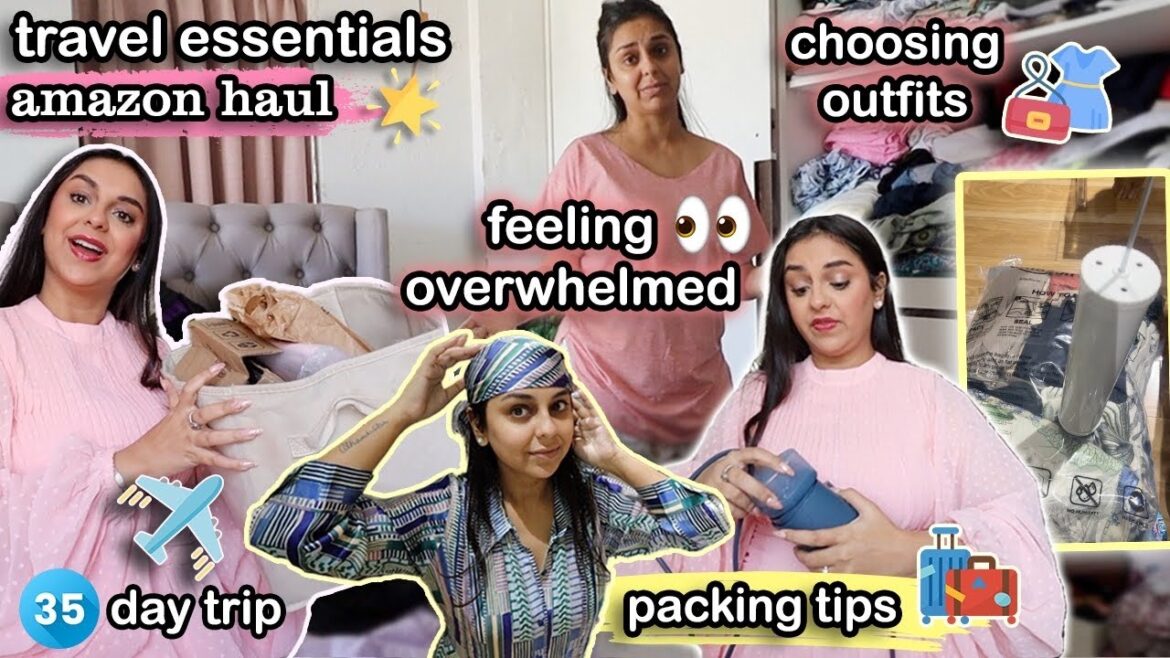 Let’s procure on Amazon for one month trip! Recommended techniques for fitting and packing!