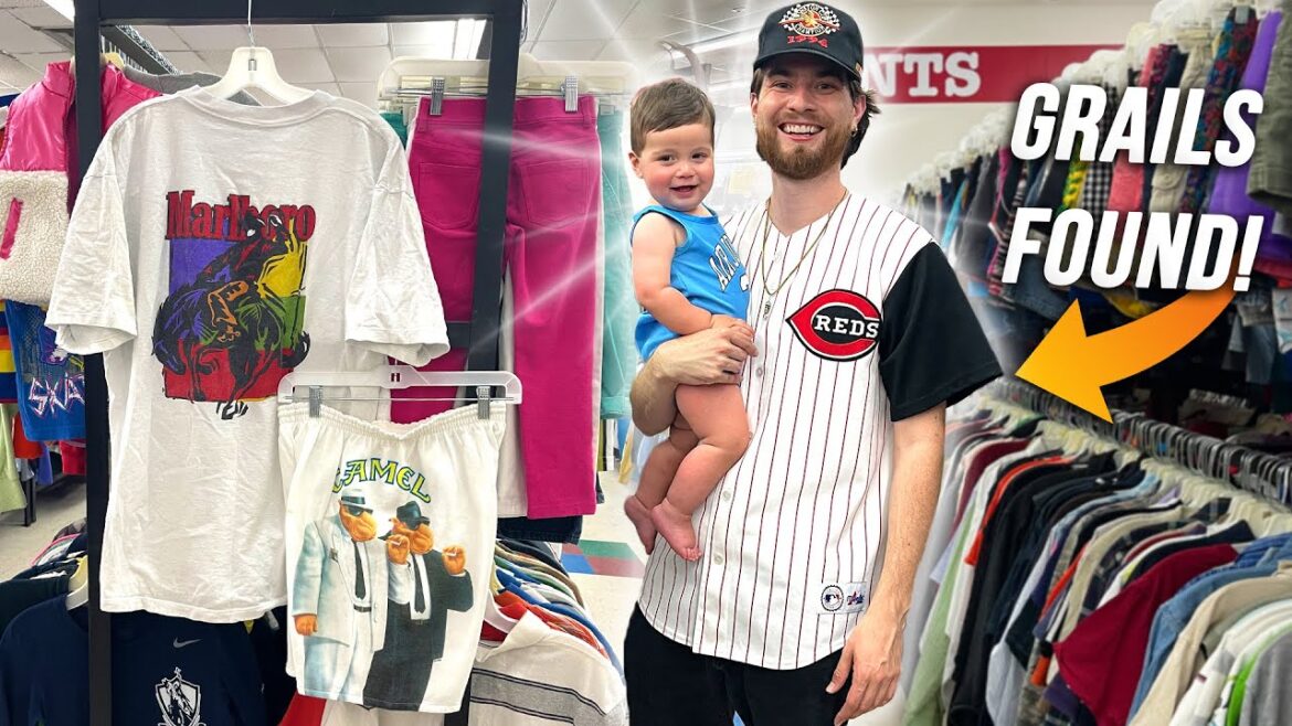 My first sliffing with my son! He found Grail! Slift store journey!