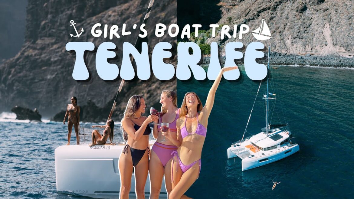 Girls boat trip at Tenerife!