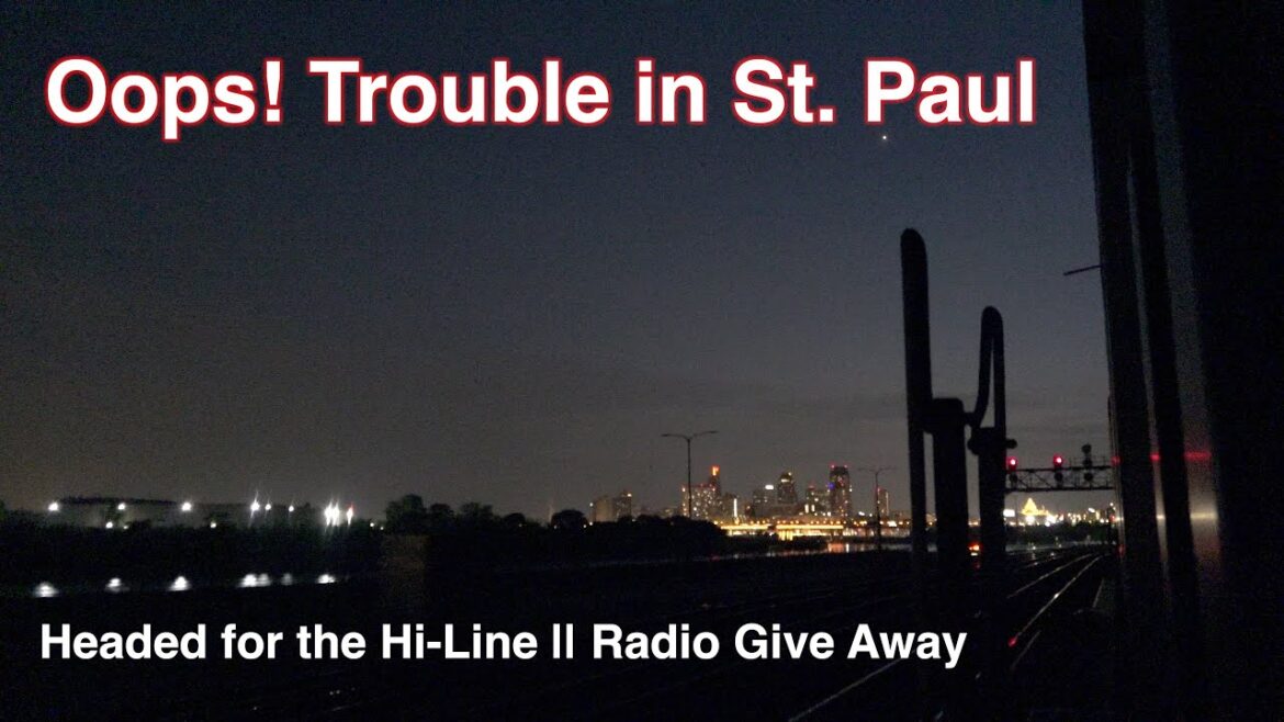 Ops! Enjoy on a high line trip! There is also a radio gift!