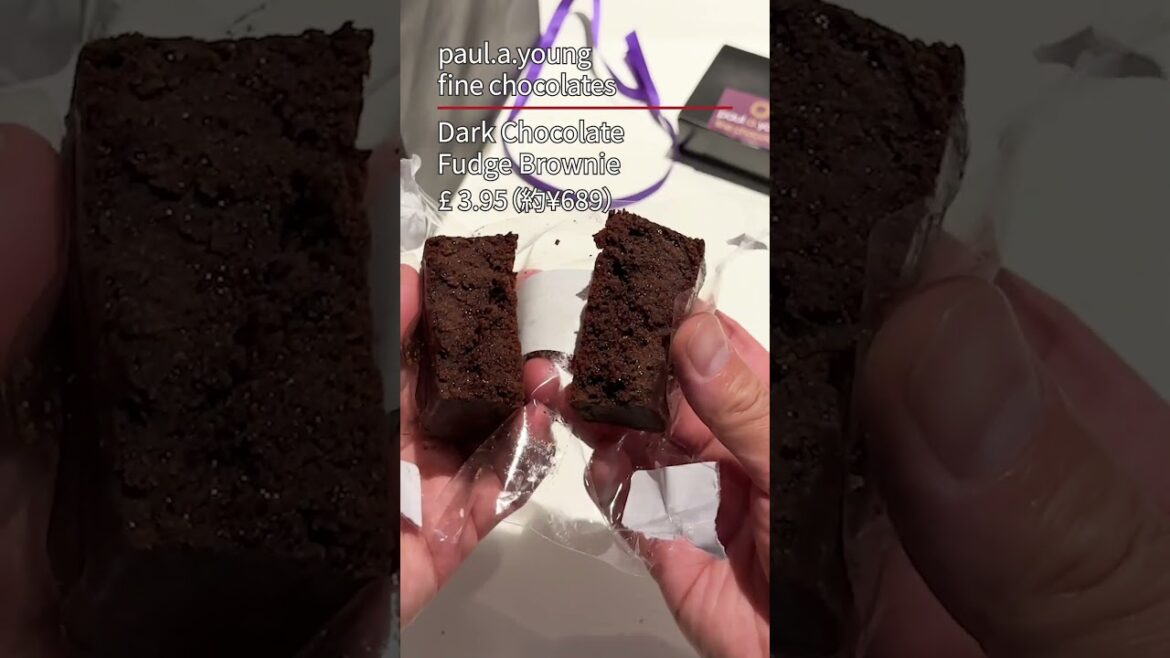 Chocolate journey in London! I met Paul A Young #shorts #chocolate #Europe #London #trip