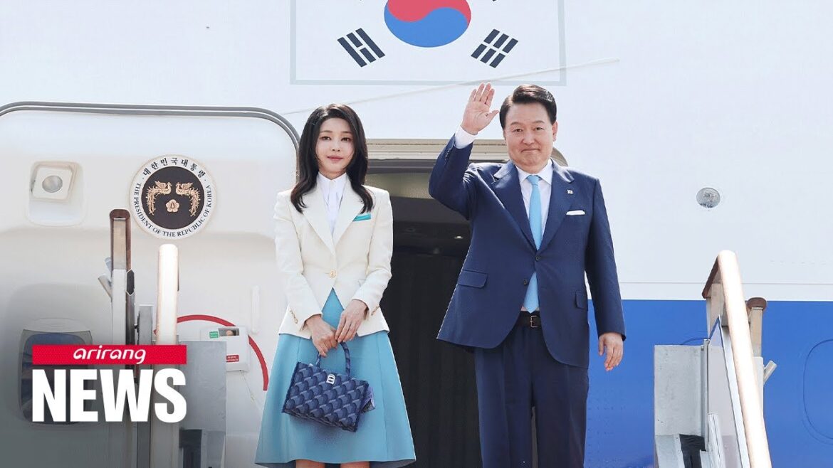 President Yun started visiting Vietnam with the largest representative