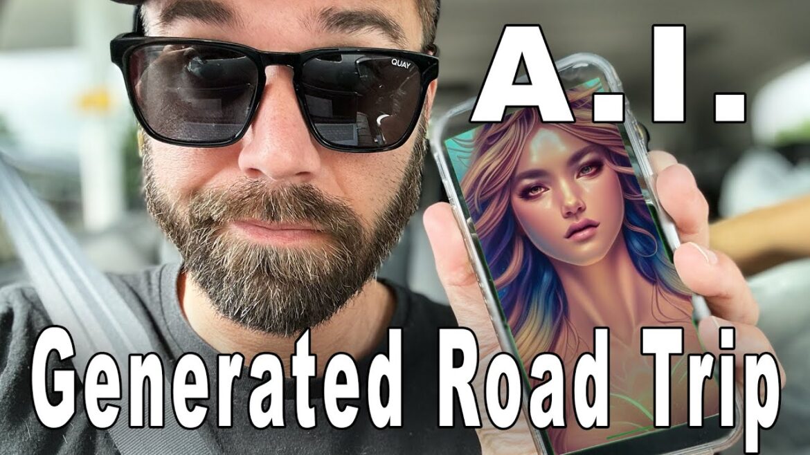 I have participated in a road trip experiment made by A.I.!