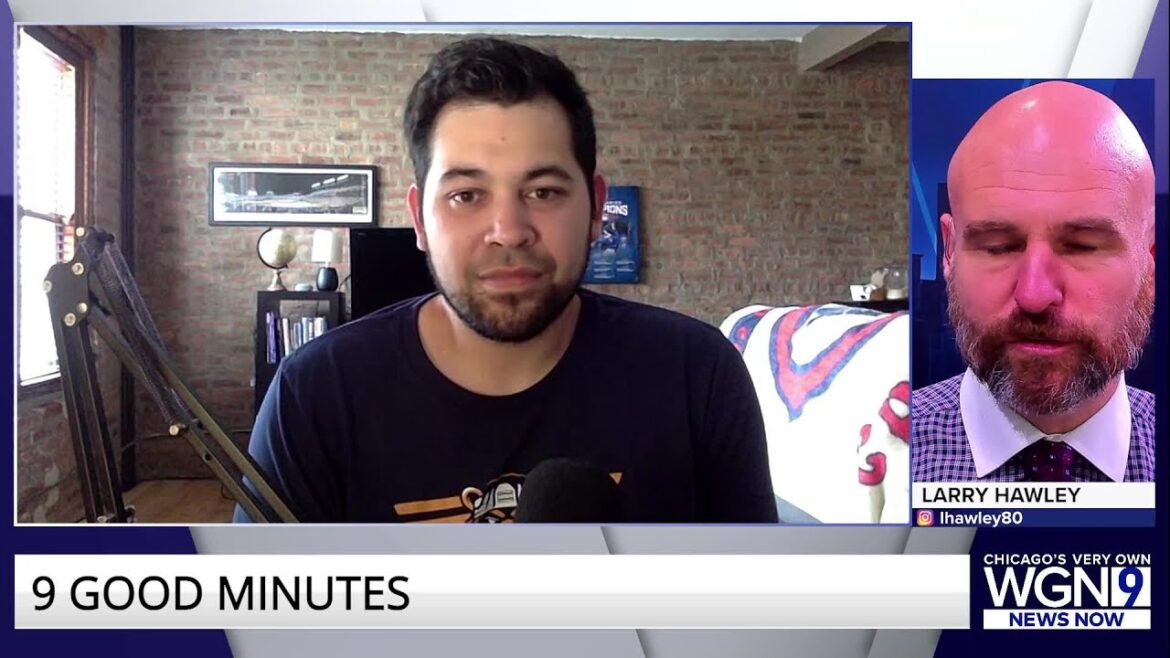 Cody Delmend talks about Cubs before traveling in London in “9 GOOD MINUTES”