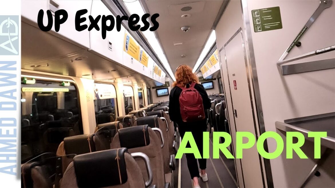 Philippine Travel: Go to Toronto Pearson Airport by UP Express!
