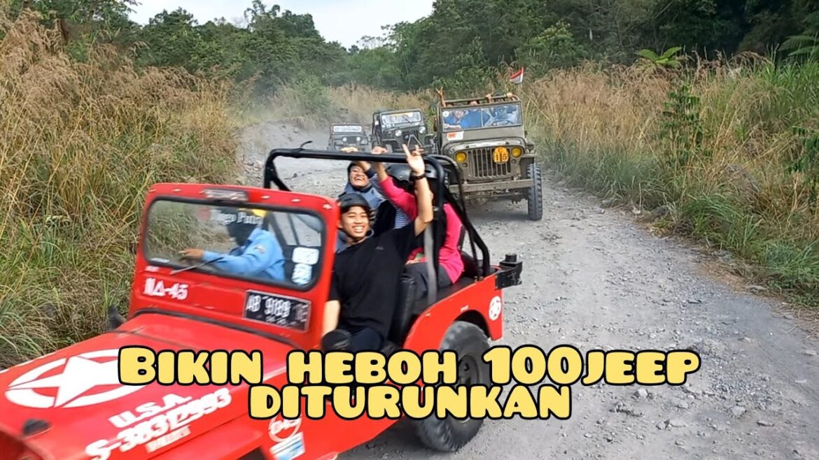 TRIP BARENG KAISAR TOUR DAN TRAVEL || Bikin HEBOH TURUNKAN 100 Jeep