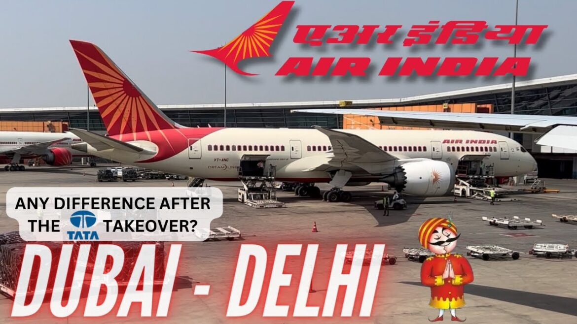 Travel Report | Very dirty airplane  | Dubai -Delhi | Air India Economy Class | Boeing B787-8
