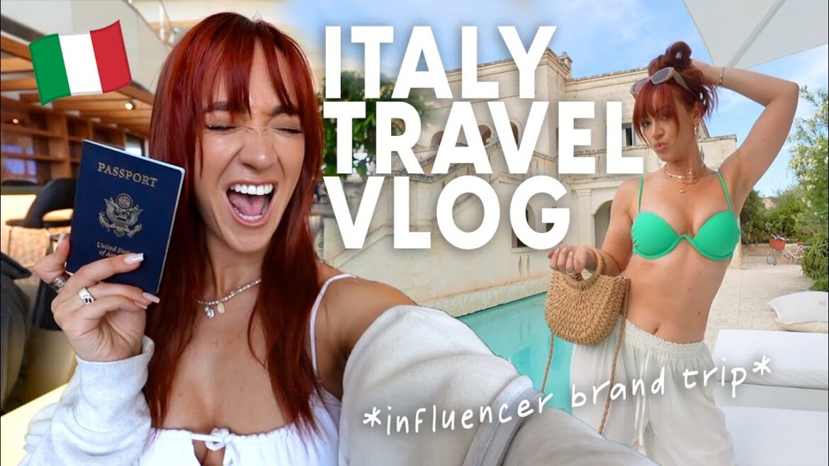 My Hot Girl Summer Euro Trip! Travel to Italy VLOG