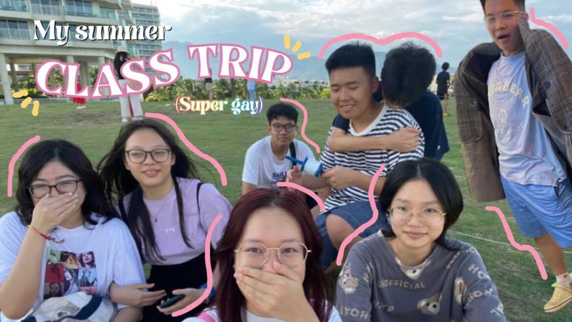 The summer school trip was great!