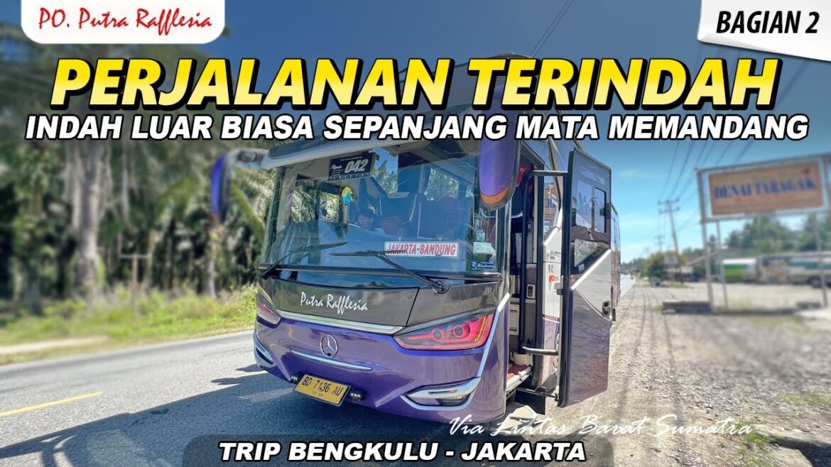Gokil! Indah Luasa Perjalan Kali INI! Trip Putra Rafflesia Bengkulu -JAKARTA (2/6)