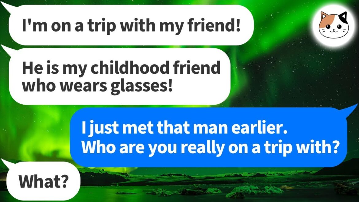 [Apple] Husband who went on a trip with a friend → Lost where to return.