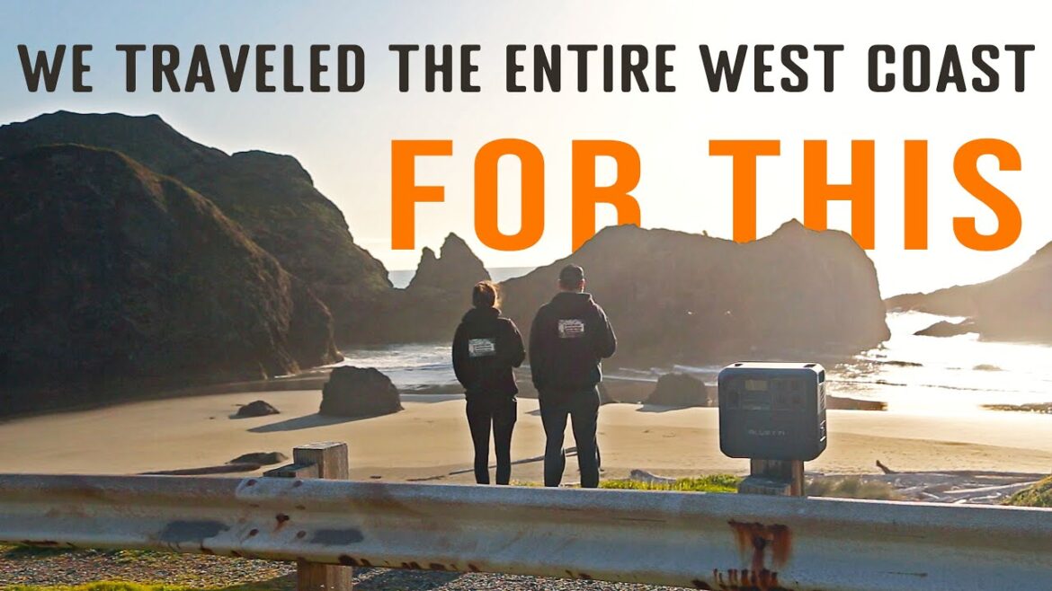 Incredible road trips that go through the west coast | Bluetti AC180 #Power Station #Road Trip #Travel