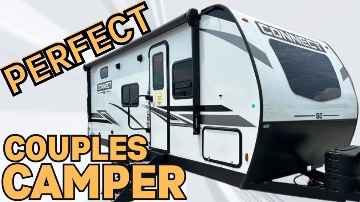 Perfect lightweight couple travel trailer RV | kz 2023 Connect 211mkse