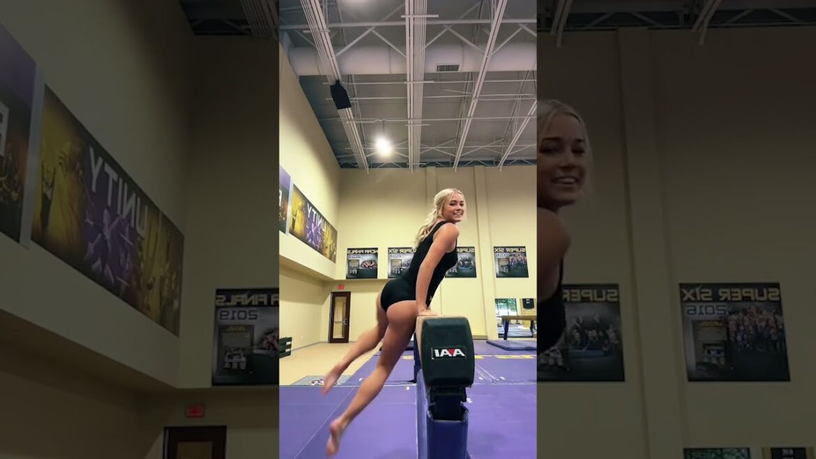 Olivia Dan demonstrates great flexibility after traveling Nashville