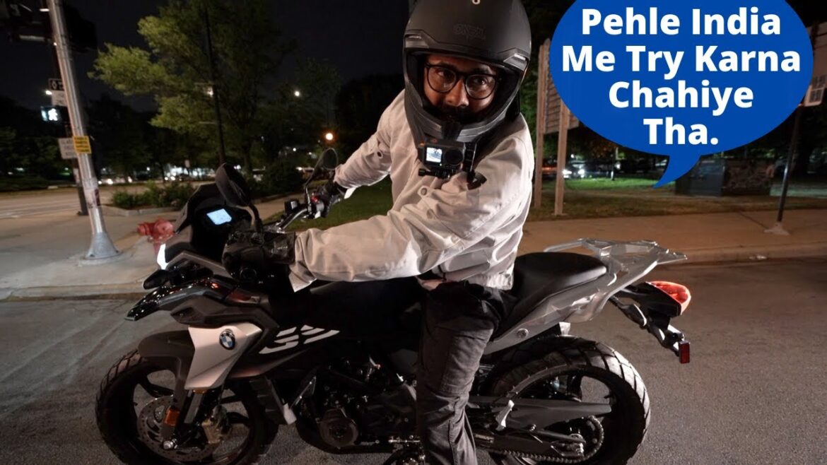 I’m excited to start a new BMW moto blog on USA! Lingering