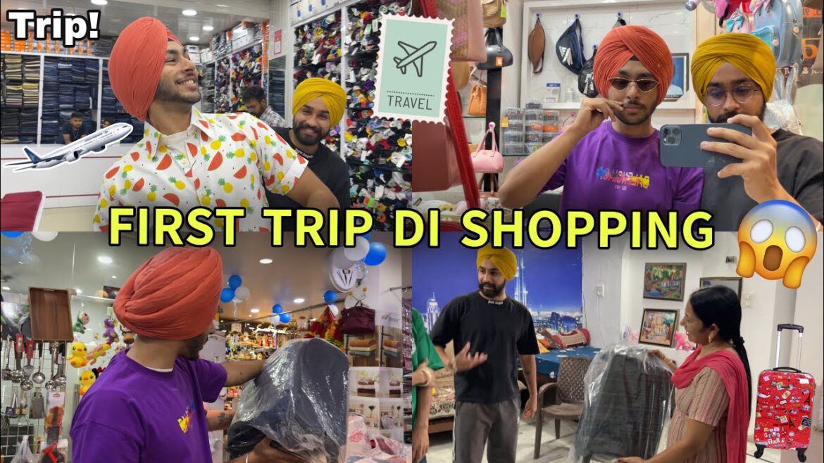 First International Trip Di Shopping BHUT AUKHA SAMAN LABHNA😂 -MOM HOI GUSSA😡 –BEING BRAND