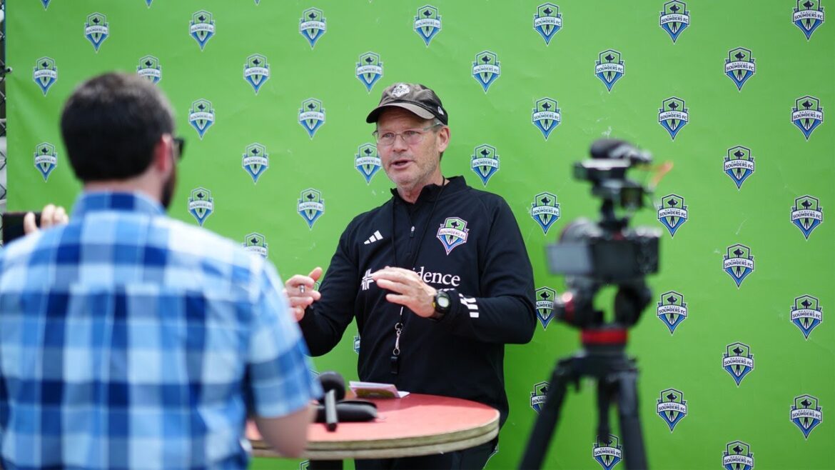 Interview: Brian Schmetzer talks to the media prior to business trip to Charlotte