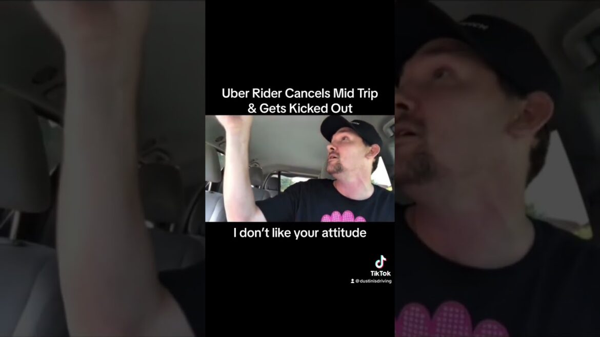 Cancelled on the way with Uber and got excited about the story that was kicked out!