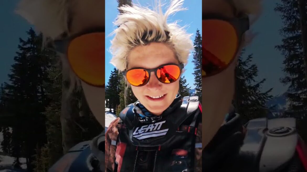 Snow in June? ! Welcome to Washington! # Moto Blog # America # Travel