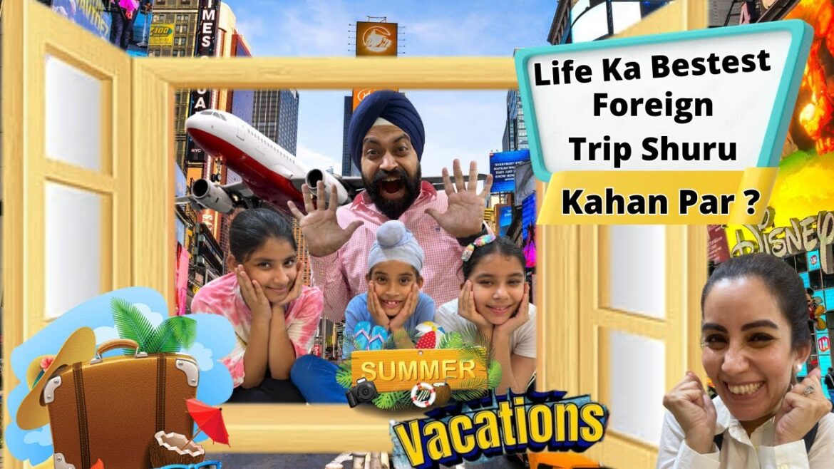 Life car vest! Traveling abroad begins! where are you going? | RS 1313 VLOGS | Ramneek Singh 1313