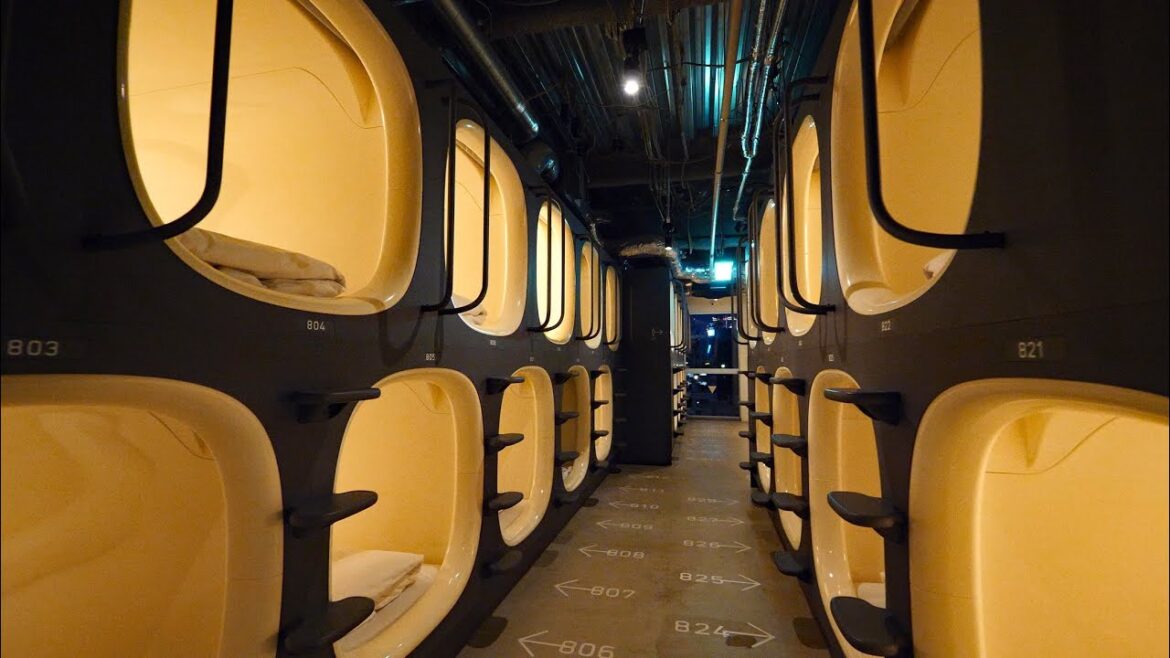 What is the capsule hotel? Very interesting!