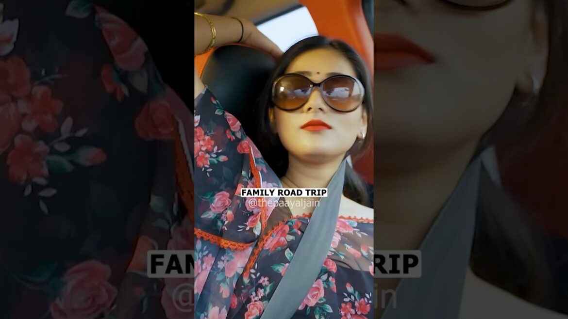 Summer Vacation Indian | Indian family in road trip | Indian Mama #Shorts
