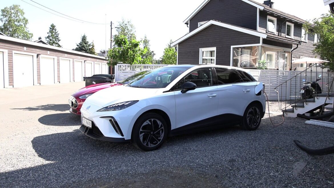 I went to the Arctic Circle Road Trip Part1 at MG4 64kWh!