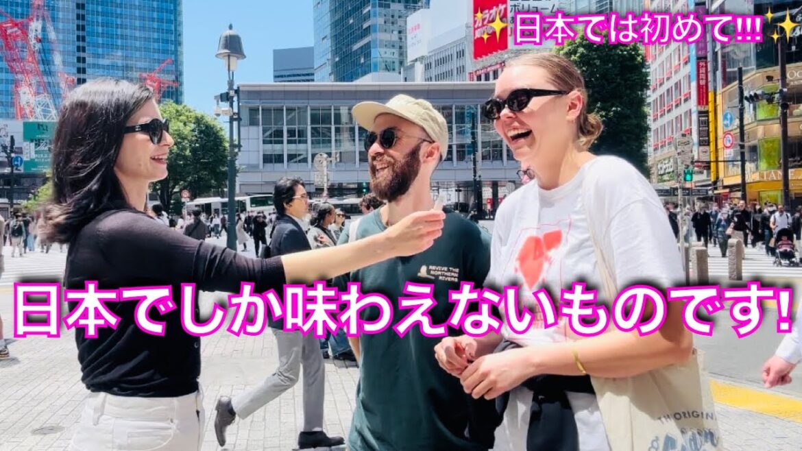 Foreigners who visited Japan for the first time explain the main motives to visit Japan!