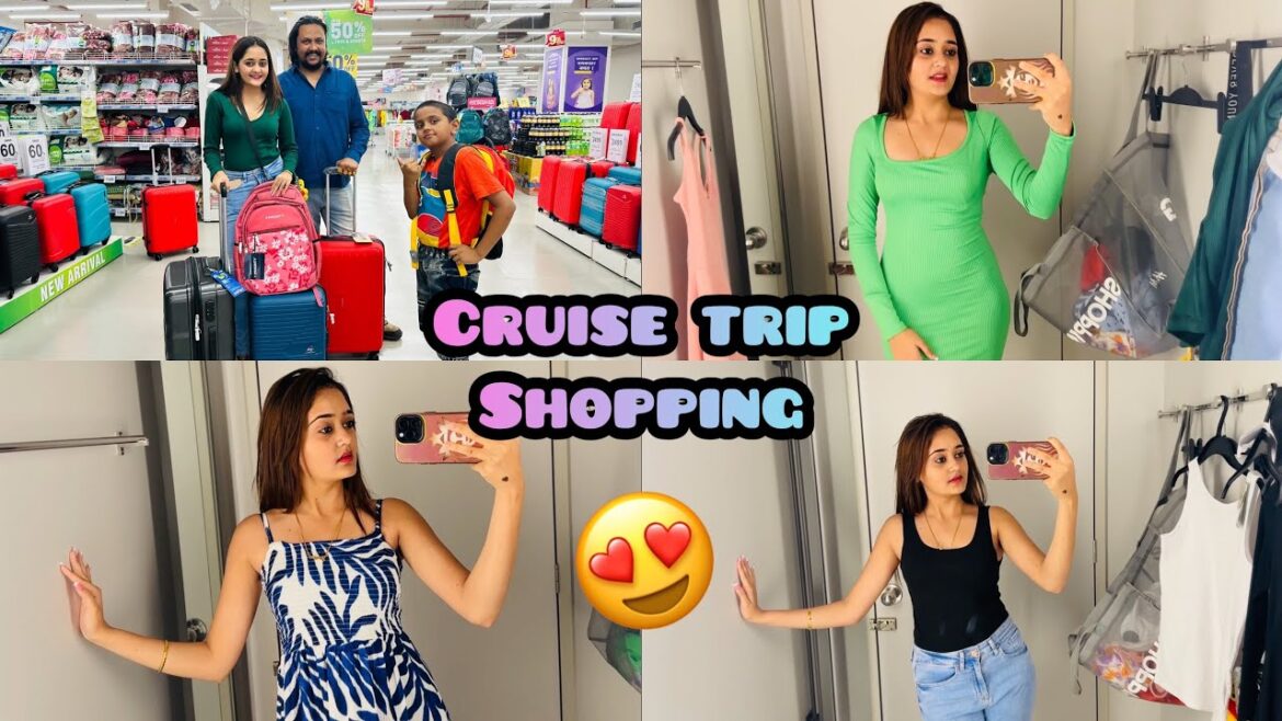 Life’s first cute dress shopping for traveling | Bindus Kavya Vacation