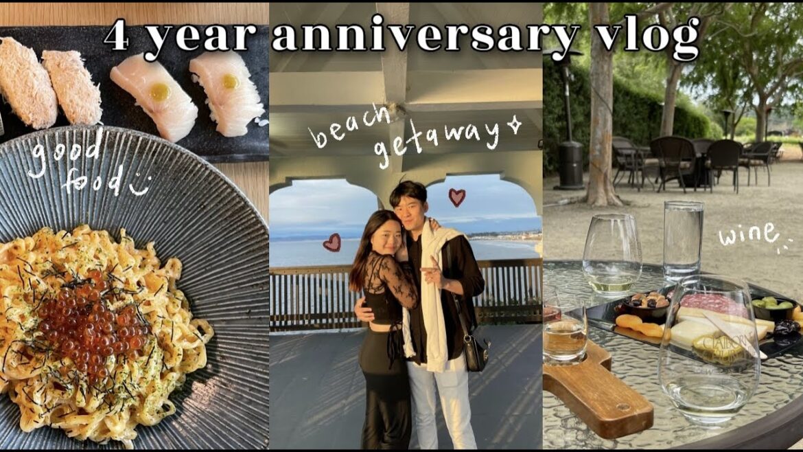 🥂 4th year commemorative VLOG: Seaside travel, wine tasting, gastronomy exploration 🏖🍴