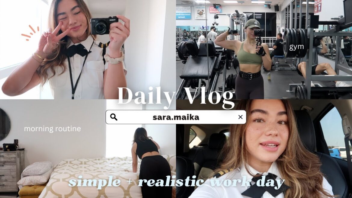 Pilot’s day | Morning routine, day flight, leg training